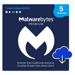 1-Year Malwarebytes Premium (5 Devices) [Download]