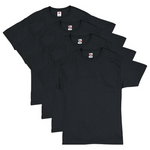 4-Pack Hanes Men's ComfortSoft Cotton Short Sleeve Crew Neck T-Shirt
