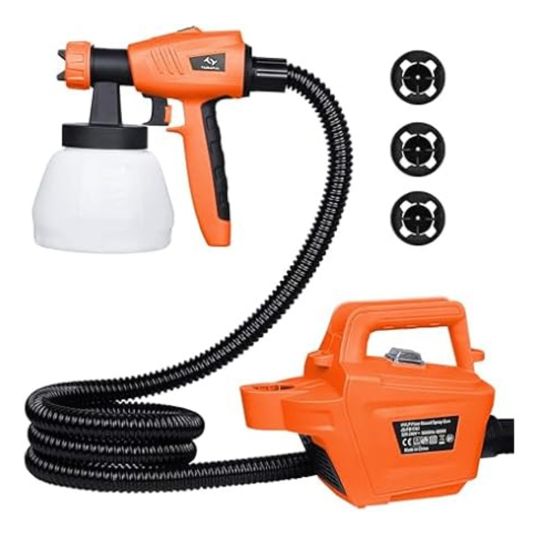 Tilswall 800W HVLP High Power Electric Paint Spray Gun
