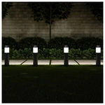 6-Pack Pure Garden 15" Outdoor Waterproof LED Solar Lights