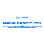 Grubhub+ Members: $10 off $20 + Delivery Orders