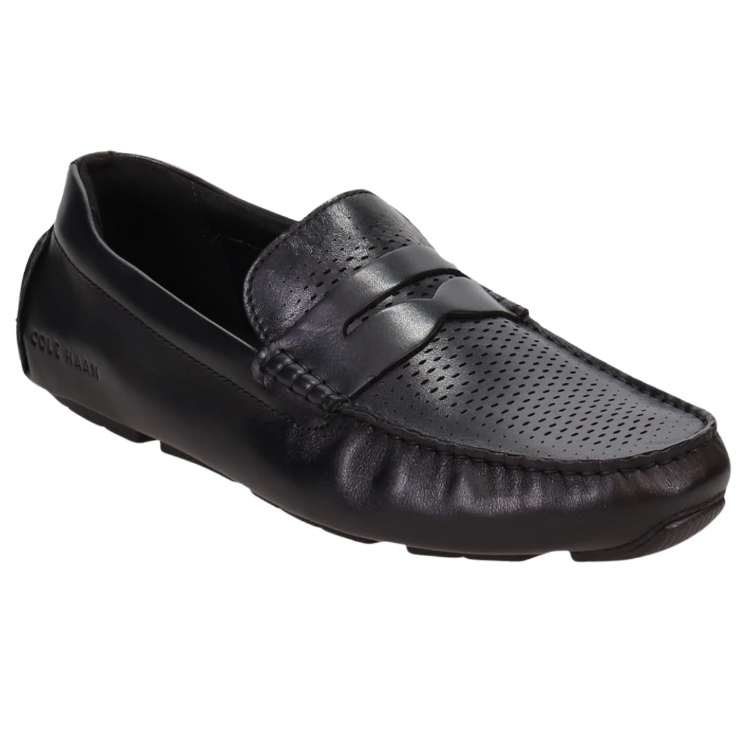 Cole Haan Men's Grand Laser Penny Driver Style Loafers