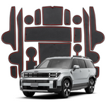 18-Piece Veiroom Cup Holder Mats For Hyundai Santa