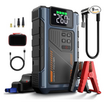 2500A 150PSI Car Battery Charger Jump Starter with Air Compressor
