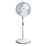 Black+Decker 16" Height Adjustable Pedestal Stand Fan