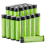 24-Pack AmazonBasics AAA NiMH 800 MAh Rechargeable Batteries