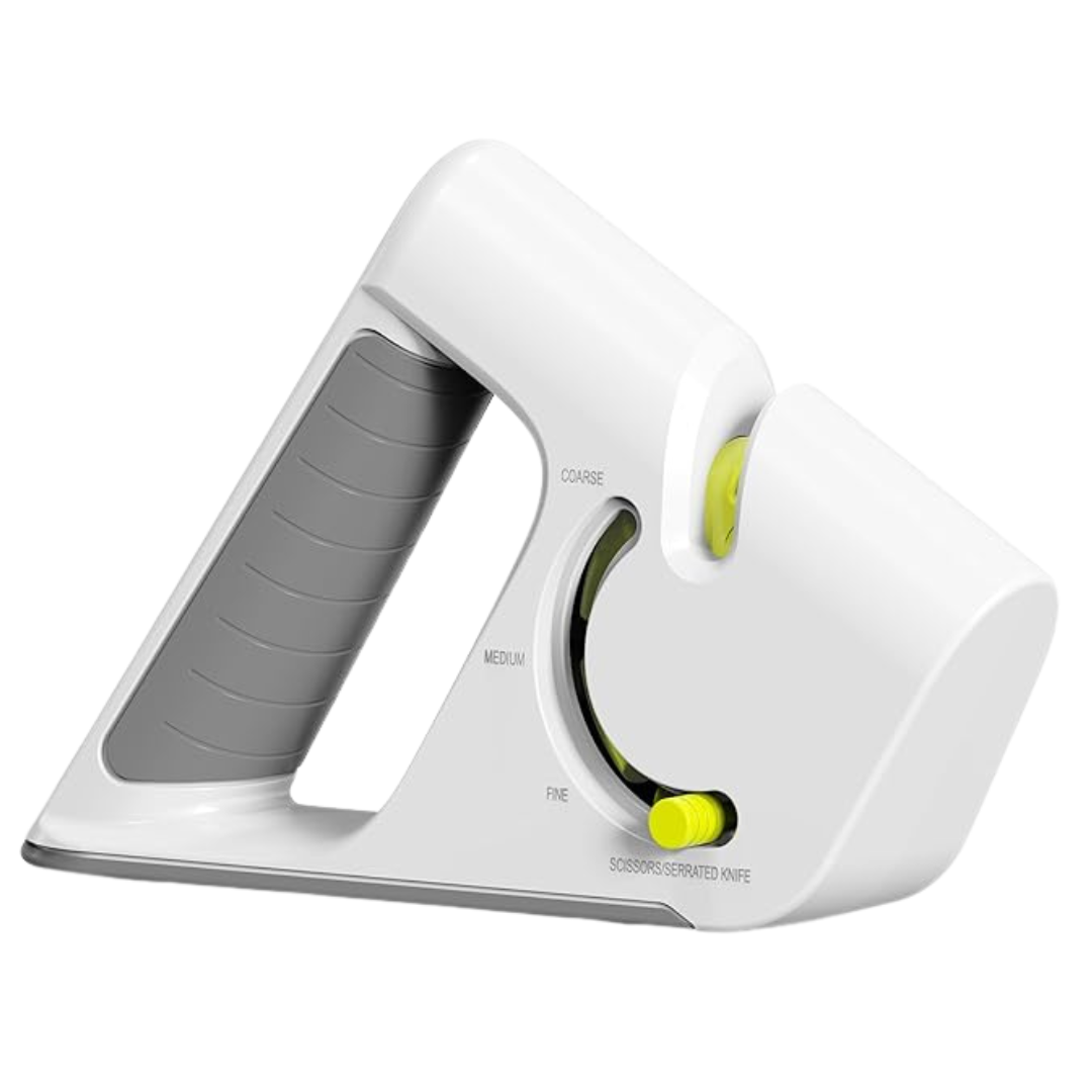4-In-1 Pocket Knife Sharpener With Non-Slip Base
