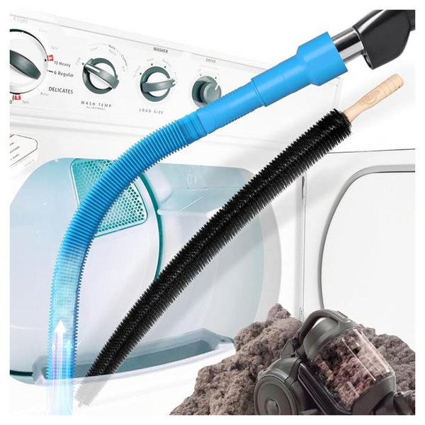 2-Pieces Vacuum Hose Attachment Dryer Cleaner Kit