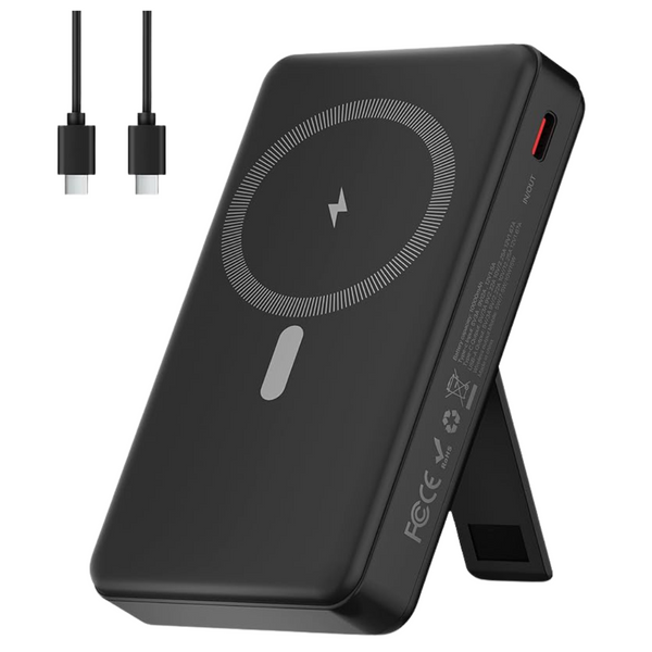 10000mAh Magnetic Portable Power Bank With Stand & LED Display