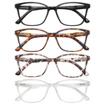 4-Pack Anti Blue Light Blocking Reading Glasses
