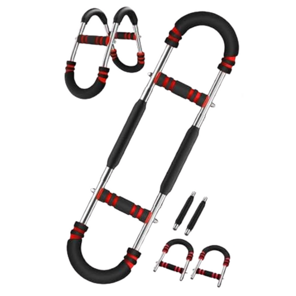 Antuoo 60-100lb Twister Arm Trainer Workout Bar