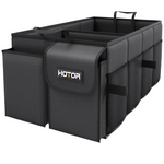 Hotor Foldable Car Trunk Organizer With 2 Compartments