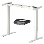 Costway Dual Motor Electric Adjustable Standing Desk Frame (2 Colors)