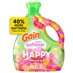 4-Pack 101 fl oz Gain Liquid Fabric Softener (Fabric Conditioner)
