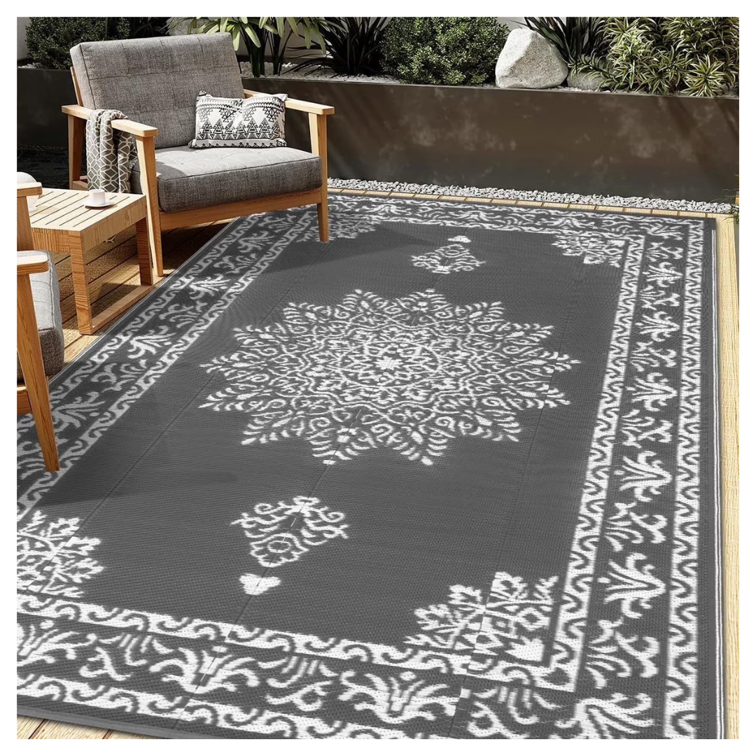 Yamaziot 6ft x 9ft Outdoor Waterproof Camping Rugs