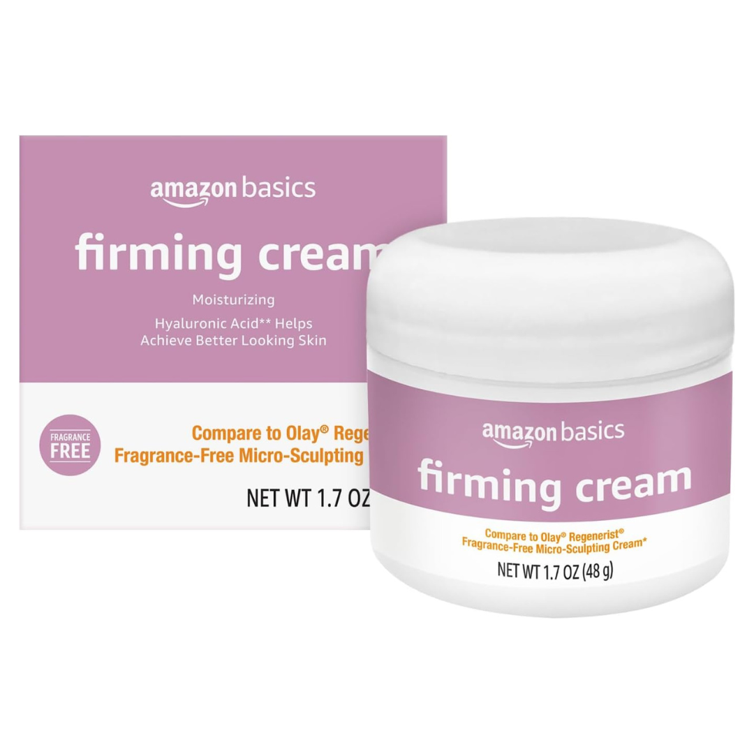 1.7 Oz Amazon Basics Firming Cream, Fragrance Free