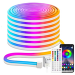 Inextstation 2.8ft 24V RGB Neon LED Strip Lights