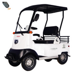 4 Wheel Electric Heavy Duty Golf Cart With Storage Box