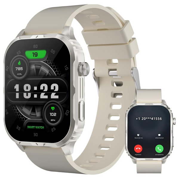 Unisex IP68 Waterproof 2.1" HD Screen Smart Watch
