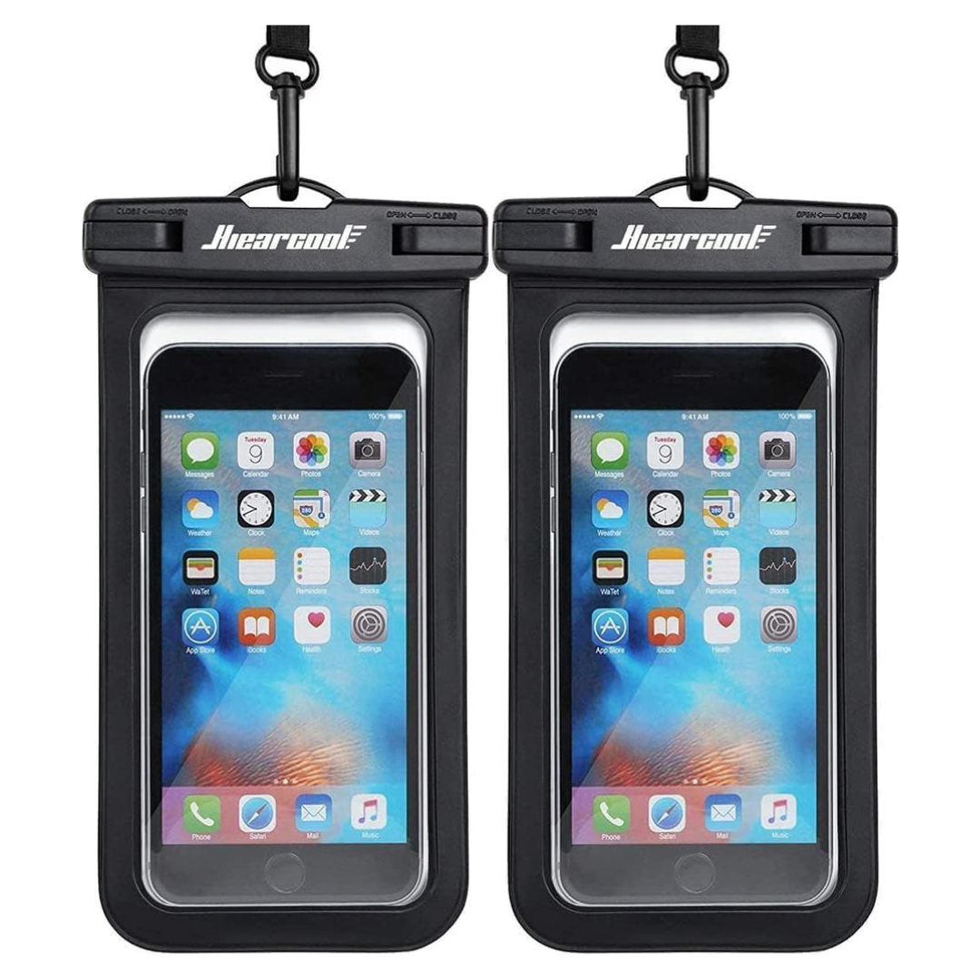 2-Pack Universal Waterproof Phone Pouch
