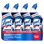 4-Count 24-Oz Lysol Toilet Bowl Cleaner Clinging Gel