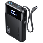 INIU 20000mAh 45W Power Bank W/ Built-In USB-C Cable