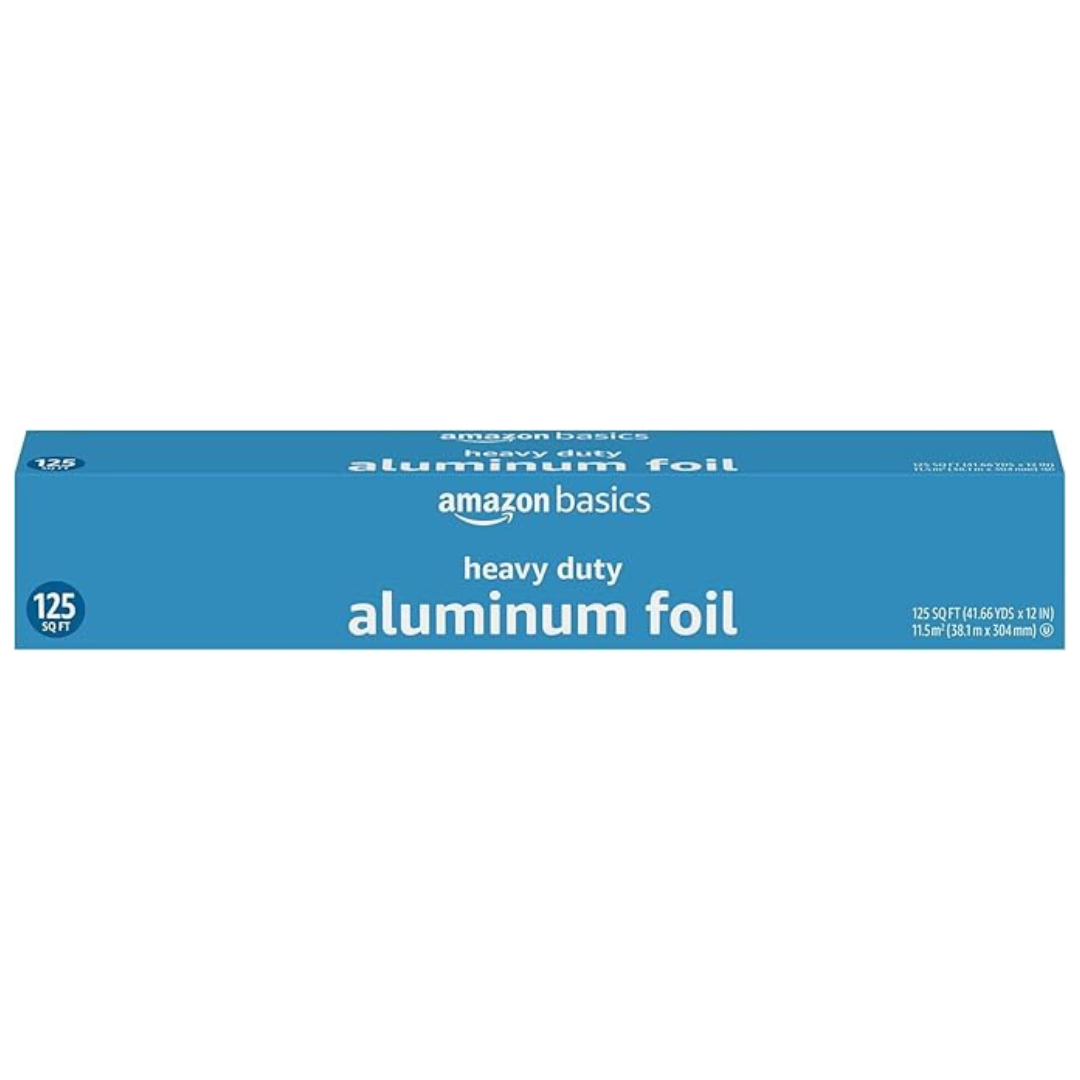 Amazon Basics Heavy Duty Aluminum Foil (125 Sq Ft)