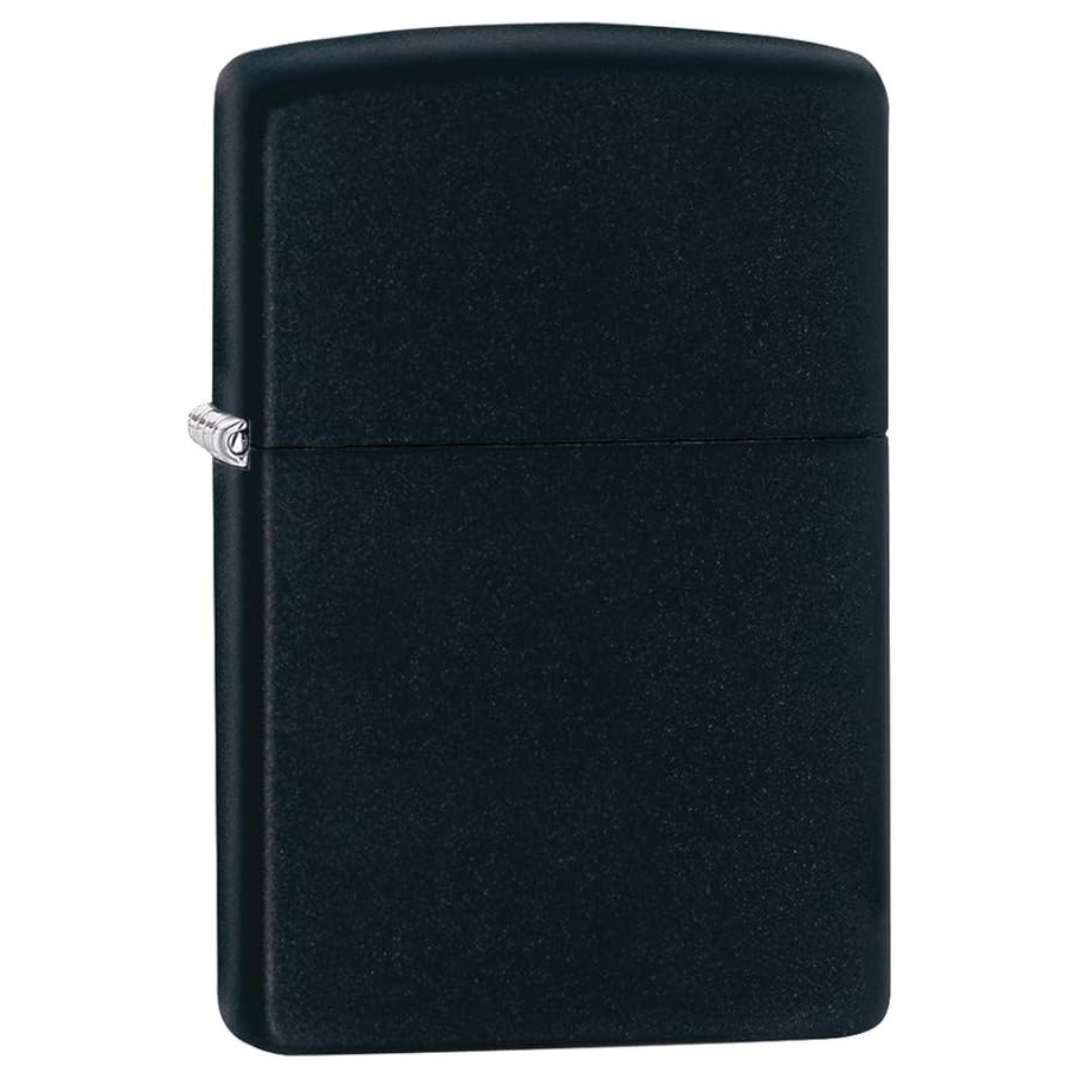 Zippo 218 Classic Black Matte Pocket Lighter