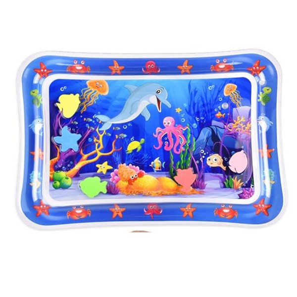Tummy Time Inflatable Baby Water Play Mat