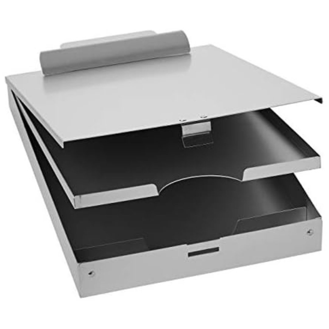 10-Pack Amazon Basics 3-Tier Metal Storage Clipboard