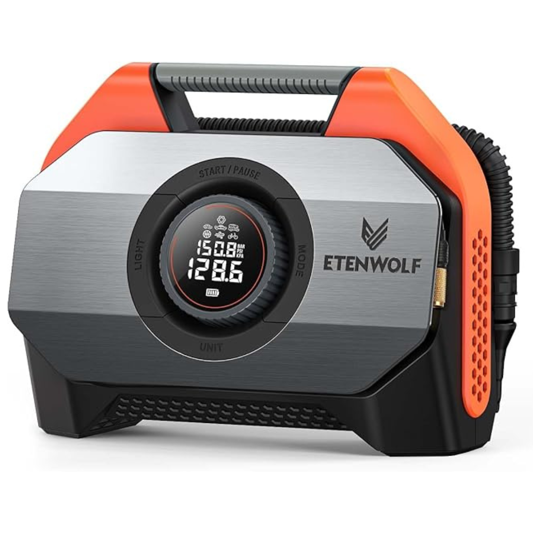 Etenwolf Vortex S6 Tire Inflator Portable Air Compressor (3 Colors)