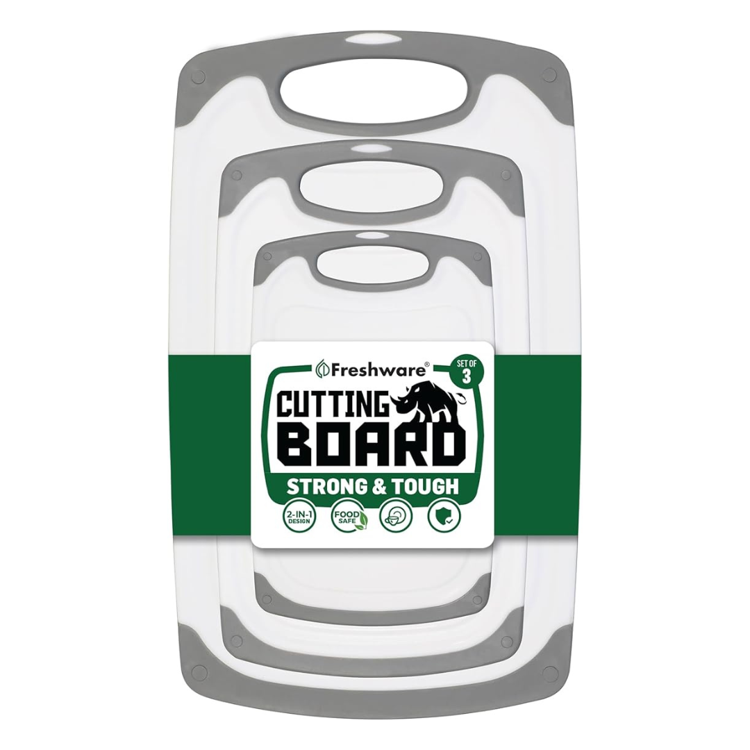 3-Piece Freshware Cutting Board Set