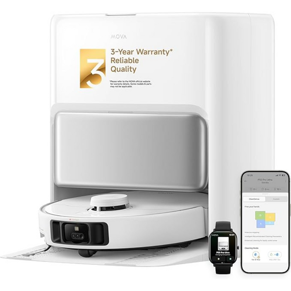 Mova P50 Pro 19,000Pa Ultra Robot Vacuum & Mop