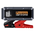 Povasee 4000A 12V Car Battery Jump Starter with LCD and LED Light