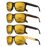 4-Pack Unisex Polarized Night Vision Glasses