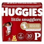 30-Count Huggies Little Snugglers Preemie Baby Diapers