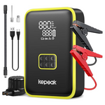 KEPEAK 4000A Car Jump Starter & 160PSI Tire Inflator w/18000mAh Power Bank