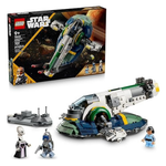 707-Piece LEGO Star Wars: Attack of The Clones Jango Fett's Starship Building Toy (75433)
