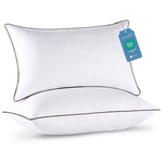 Set of 2 Jollyvogue Soft & Supportive Bed Pillows (30" x 20")