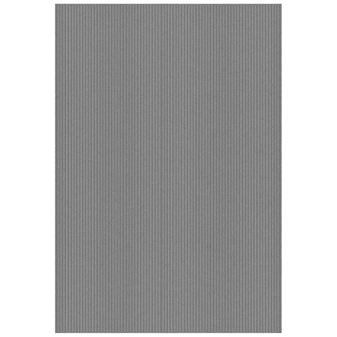 Ottomanson 6'6" x 8' Non-Slip Scraper Area Rug