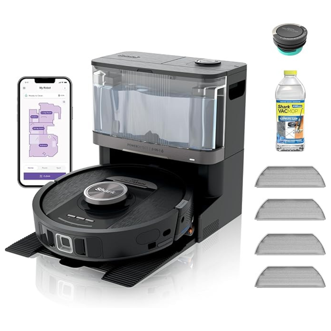Shark PowerDetect NeverTouch Self-Empty & Self-Refill Robot Vacuum & Mop