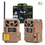 2-Pack Moultrie Edge 2 Cellular Trail Camera W/ 36MP Photo & 1080P Video