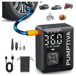 150 PSI Portable Cordless Tire Inflator With LCD Display & LED Light