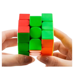 Speed Cube 3x3 Stickerless Smooth Turning Puzzle Box