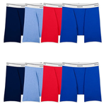 8-Pack Fruit Of The Loom Mens Lightweight Active Cotton Blend Underwear