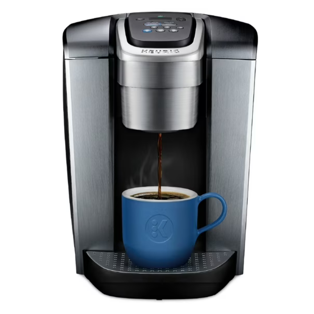 Keurig K-Elite Single Serve K-Cup Coffee Maker (Brushed Silver)