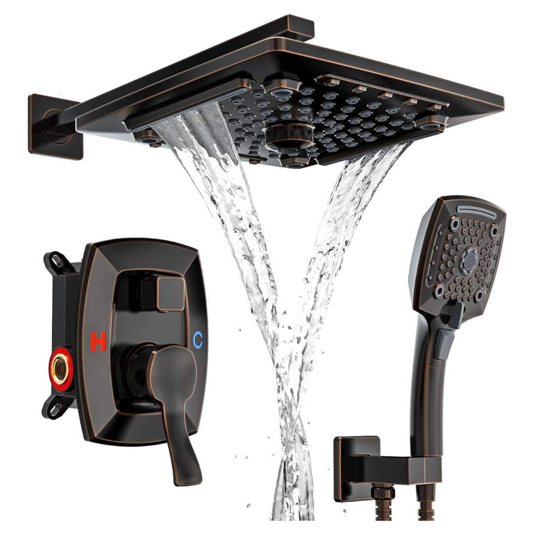 Bathroom Shower Faucet Set Mixing Valve And Trim Kit