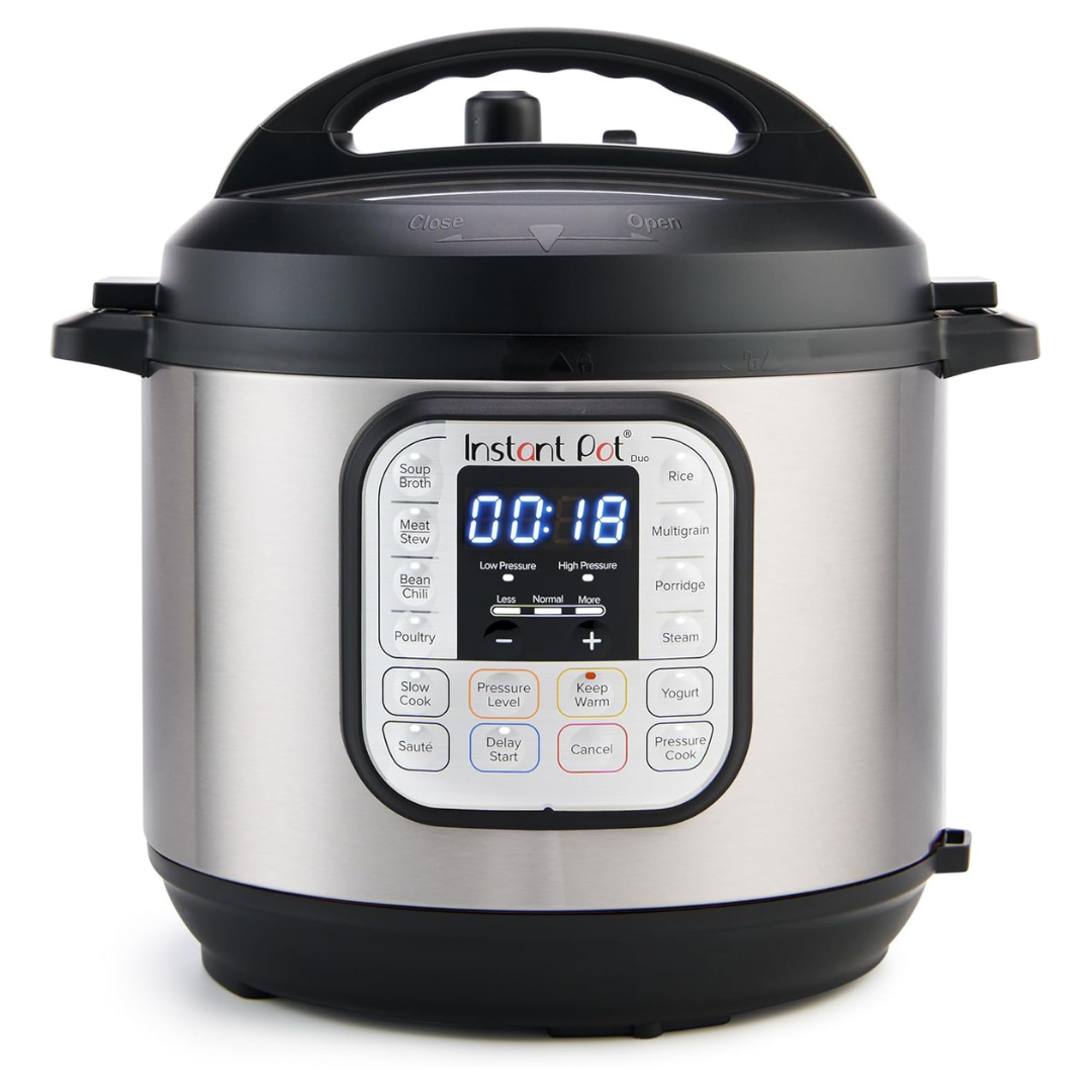 6-Quart Instant Pot Duo 7-in-1 Electric Pressure Cooker