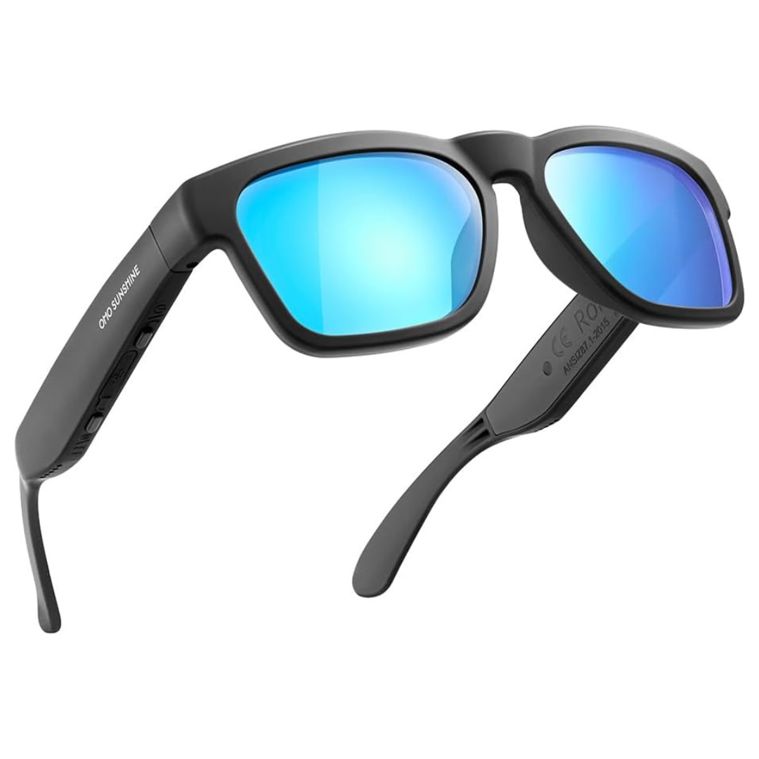 OhO Unisex Smart Polarized Sunglasses With Bluetooth Speaker