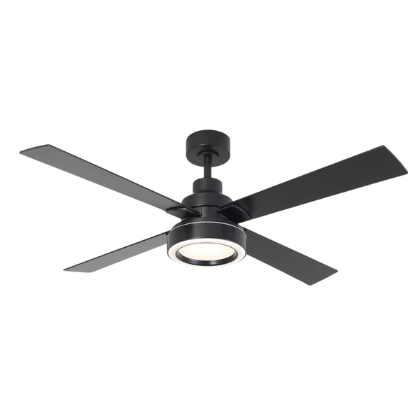 52" Indoor Outdoor Ceiling Fan With Light & Remote